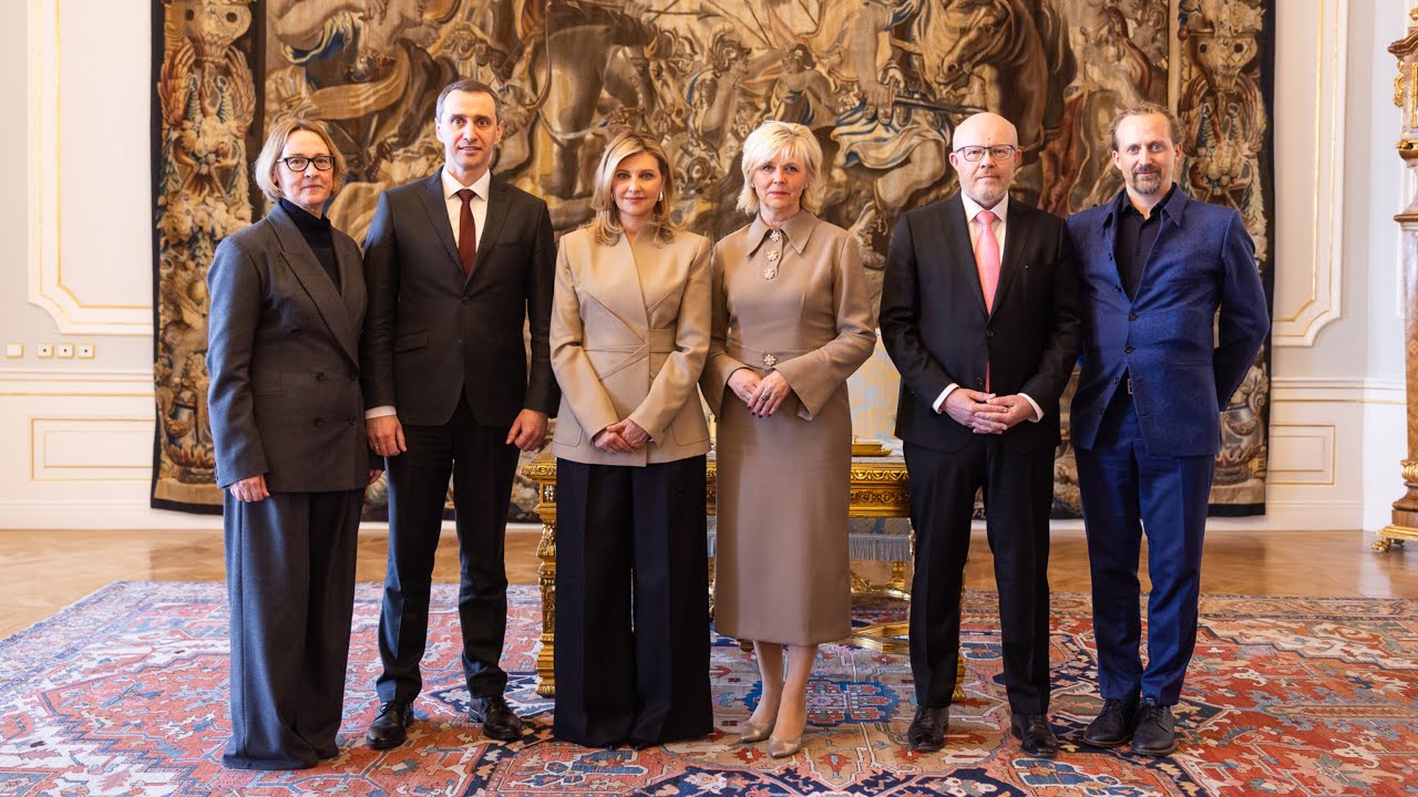 Олена Зеленська зустрілася з першою леді Чехії Євою Павловою