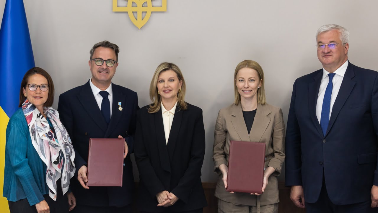 Перша леді зустрілася з віцепрем’єр-міністром, міністром закордонних справ та торгівлі Люксембургу