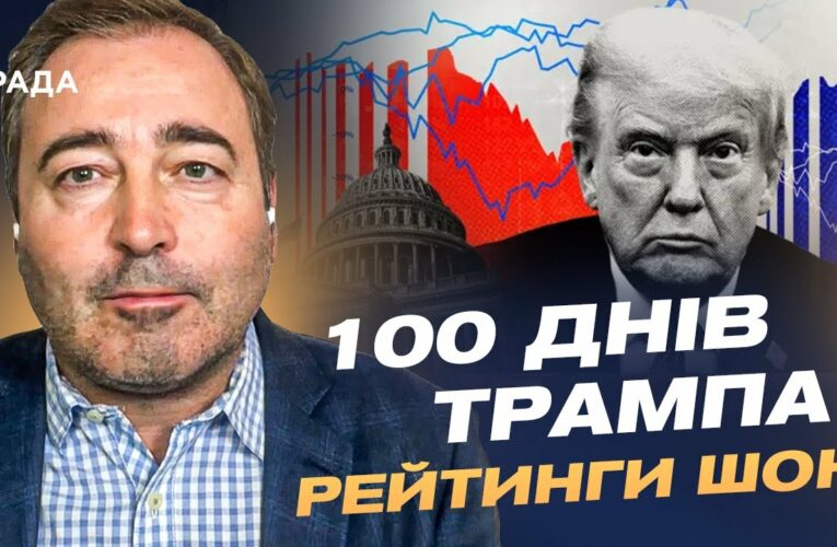 100 днів Трампа: падіння рейтингів та угода з Україною | Дмитро Анопченко