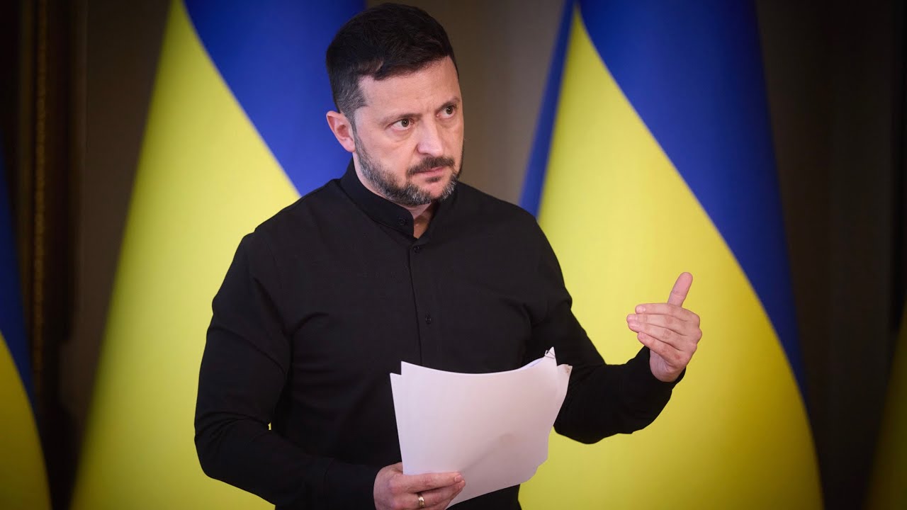 Пресбрифінг Володимира Зеленського щодо готовності до прямих переговорів у Туреччині 13.05.2025