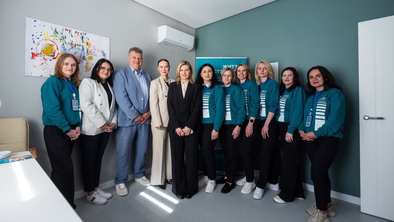 Олена Зеленська відвідала Центр життєстійкості на Житомирщині