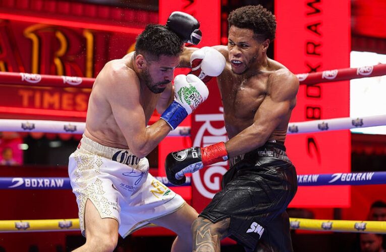 Бій між Хейні та Гарсією виявився нудним, але Хейні здобув перемогу