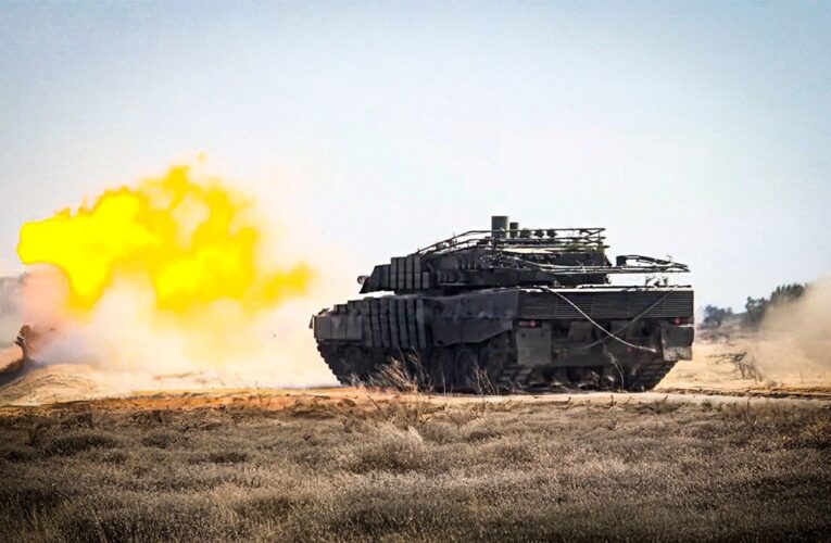 Бойові спроможності НГУ посилено танками Leopard