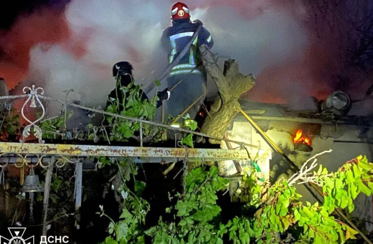 ДСНС показала наслідки атаки на Одещину