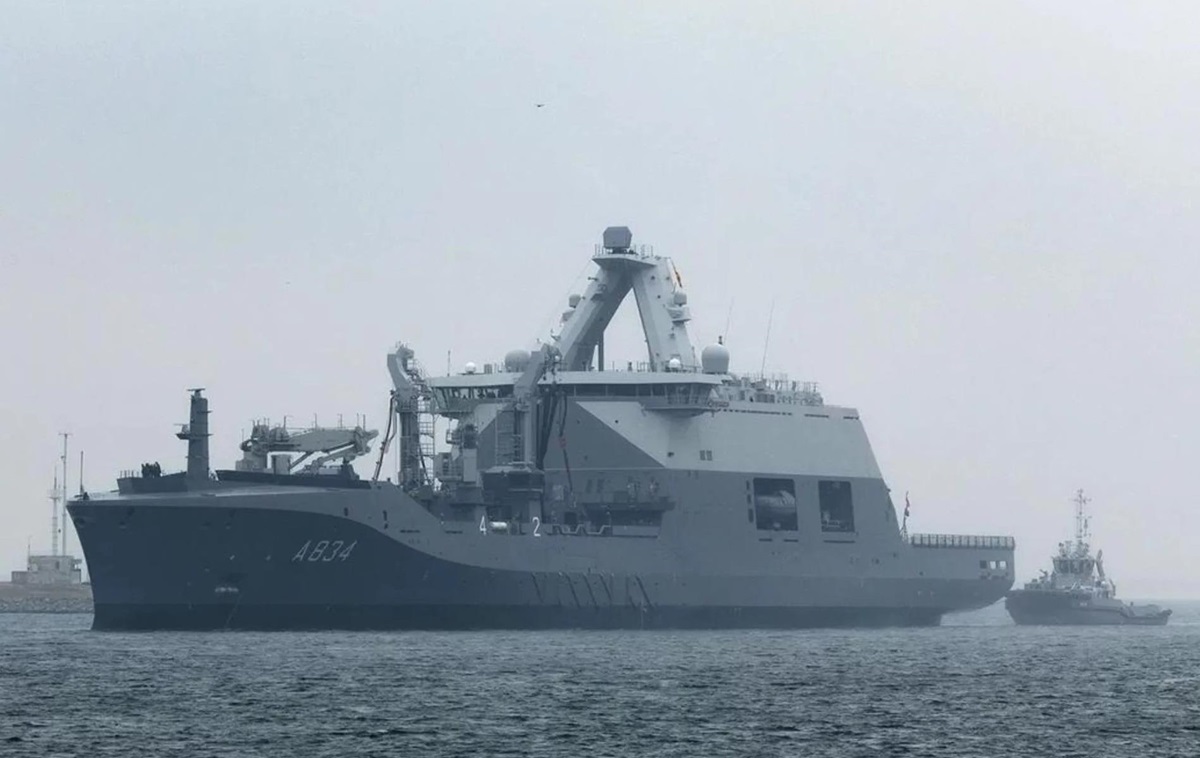 Новини бізнесу - Флот Нідерландів отримав корабель зі сталі Метінвесту