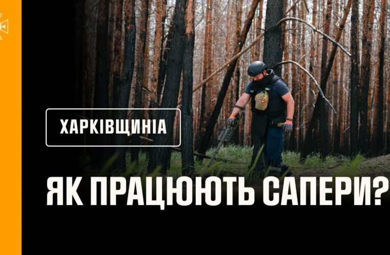 На околицях Харківщини триває розмінування мінералізованих смуг, протипожежних розривів і доріг