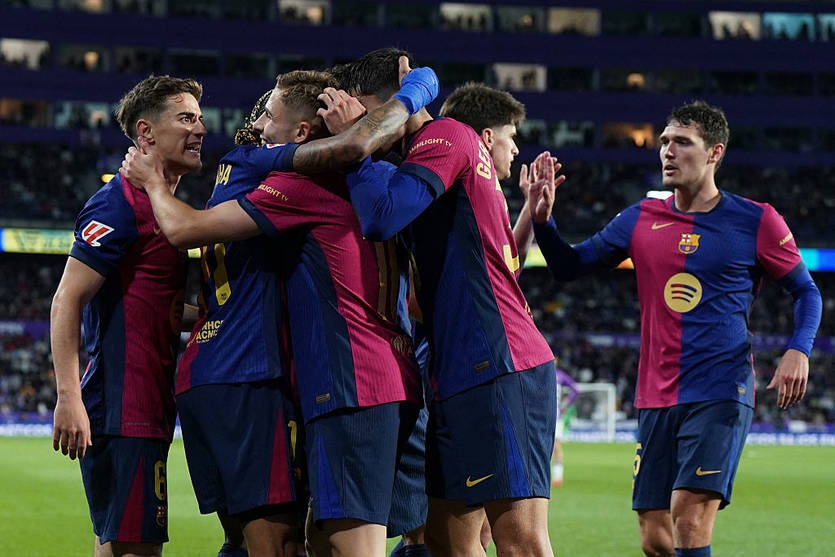 Новини спорту - Каталонці здобули вольову перемогу над Вальядолідом у напруженому матчі