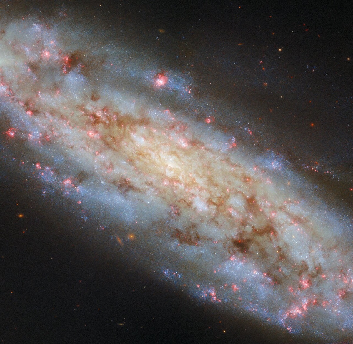 Технології - Хаббл зняв похилену галактику NGC 3511