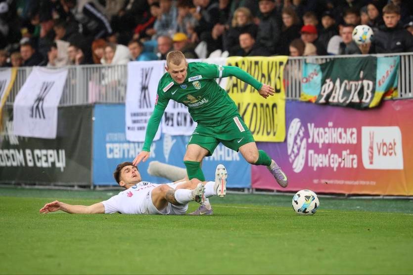 Новини спорту - Колос сам забив і сам виграв у матчі передостаннього туру чемпіонату