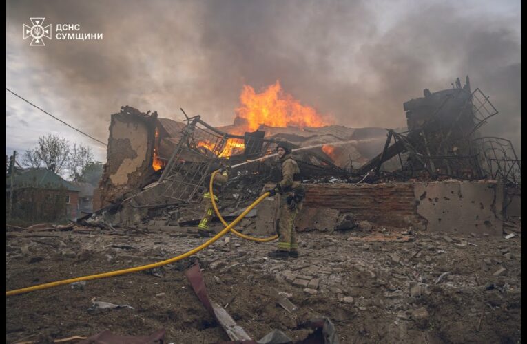 Ракетна атака росіян по Сумщині: загинули 3 людей, з них 1 дитина, травмовано – 11