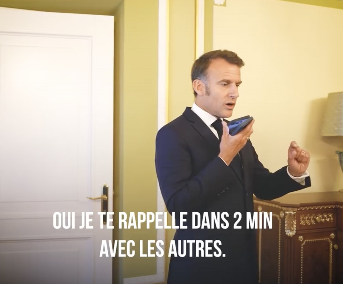 Новини світу - Макрон показав, як дзвонив Трампу з Києва