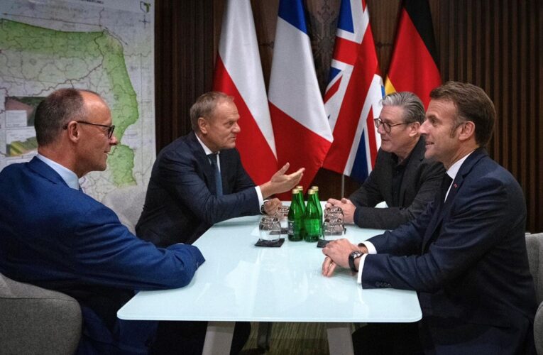 Мерц, Макрон, Стармер та Дуда їдуть у Київ