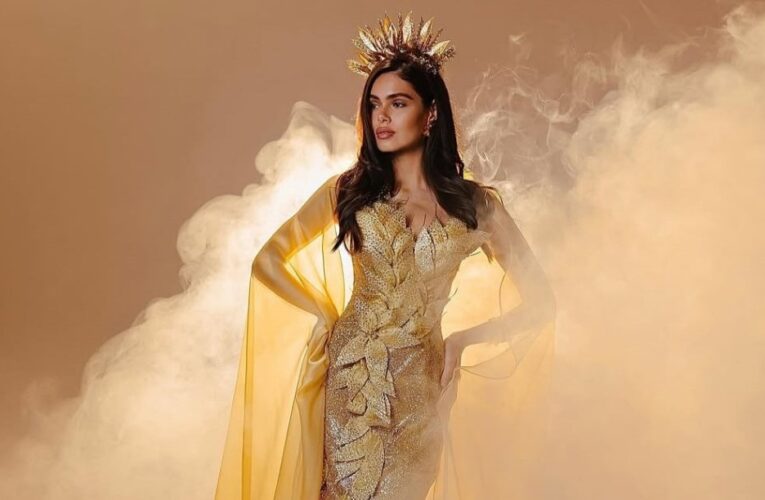 Міс Україна Марія Мельниченко показала національний костюм на Міс Світу