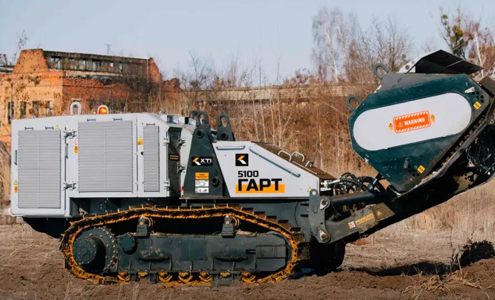 Новини України - Очищає два гектари за день: в Україні сертифікували машину для розмінування