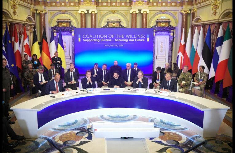 Участь Володимира Зеленського в засіданні лідерів країн коаліції охочих