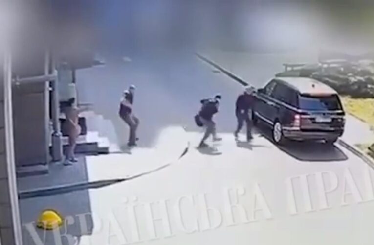 Оприлюднено відео замаху на Стерненка