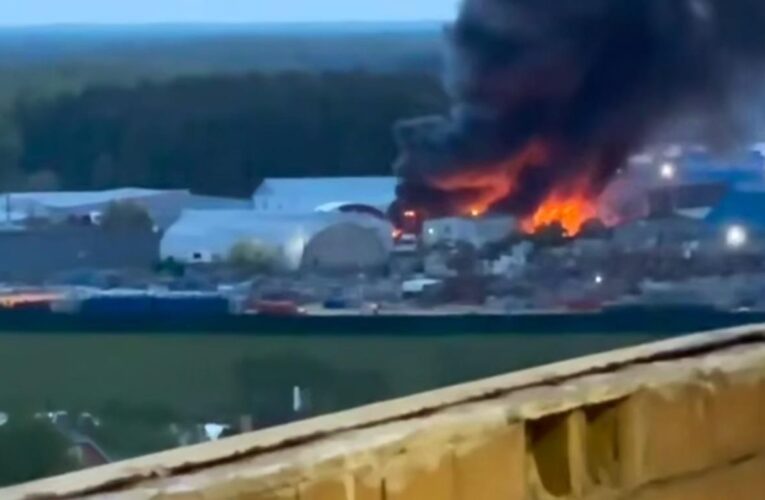 Під Москвою після вибухів спалахнули склади – ЗМІ