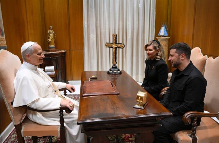 Президент прийняв пропозицію Папи Лева XIV щодо переговорів з РФ