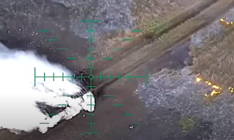 Новини України - Прикордонники показали знищення техніки РФ