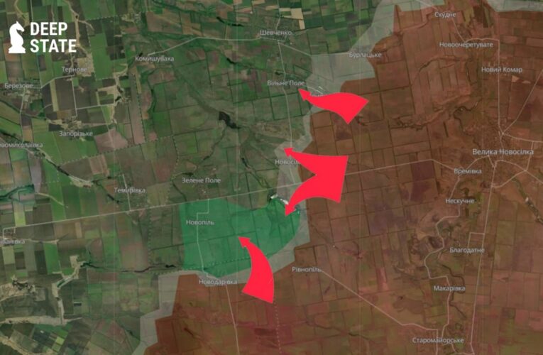 Росіяни просунулись біля Новодарівки – DeepState