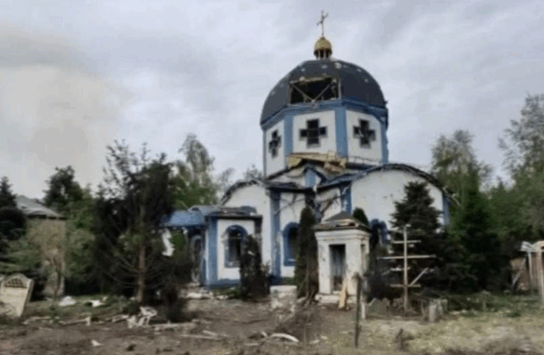 Росіяни зруйнували греко-католицький храм у Мирнограді