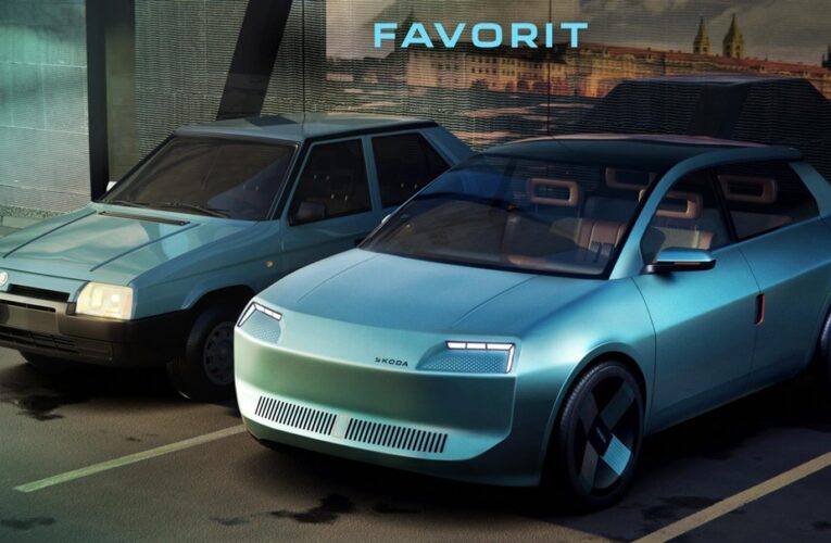 Škoda Favorit 1987 року переосмислили як електрокар для нового покоління