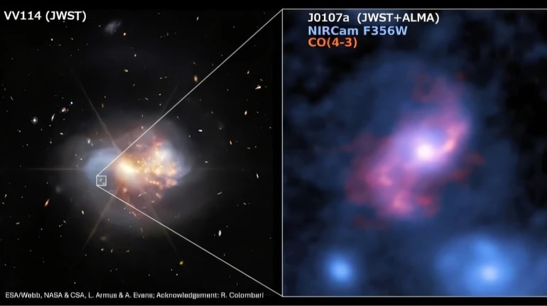 Технології - Телескоп Джеймса Вебба знайшов "копію" Чумацького Шляху