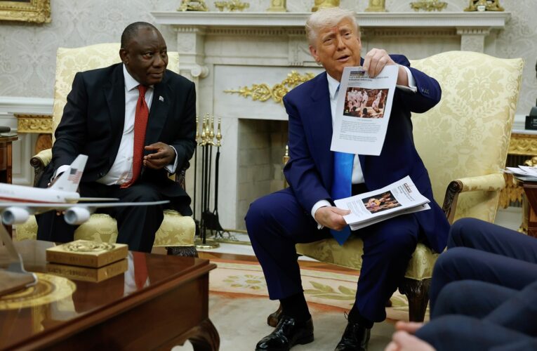 Трамп накинувся на президента ПАР зі звинуваченнями