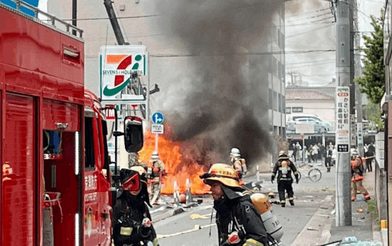 У Токіо стався вибух на будівництві: 10 постраждалих