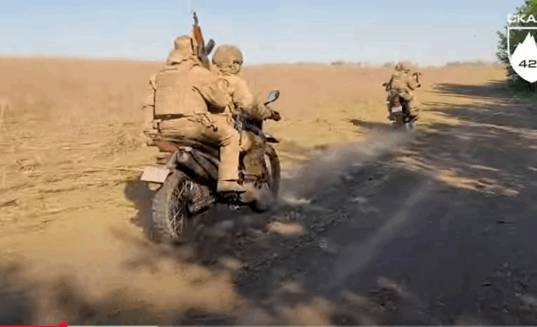 У ЗСУ створили першу штурмову мотоциклетну роту