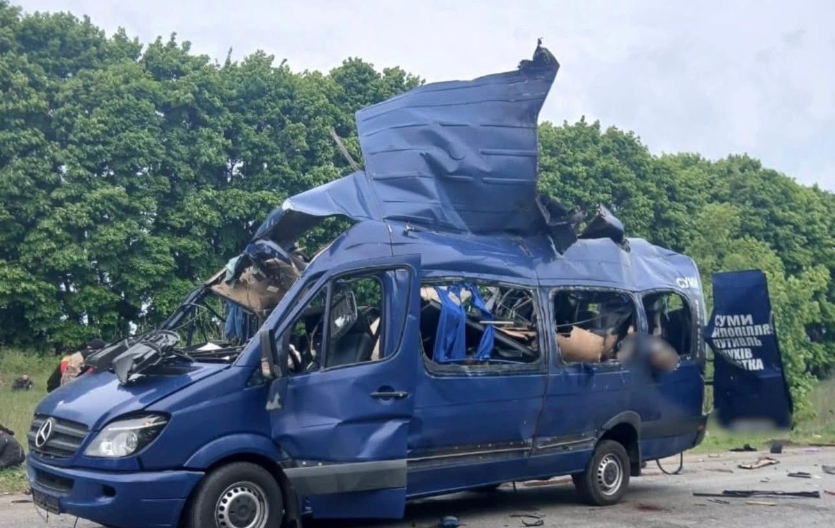 Новини України - Удар по автобусу на Сумщині: з'явилися подробиці