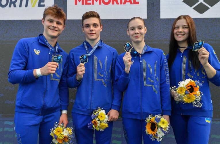 Українські стрибуни у воду перші в медальному заліку чемпіонату Європи-2025