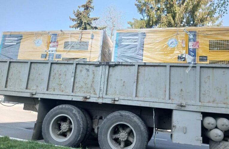 УЗ отримала електростанції резервного живлення від Нідерландів і Швейцарії