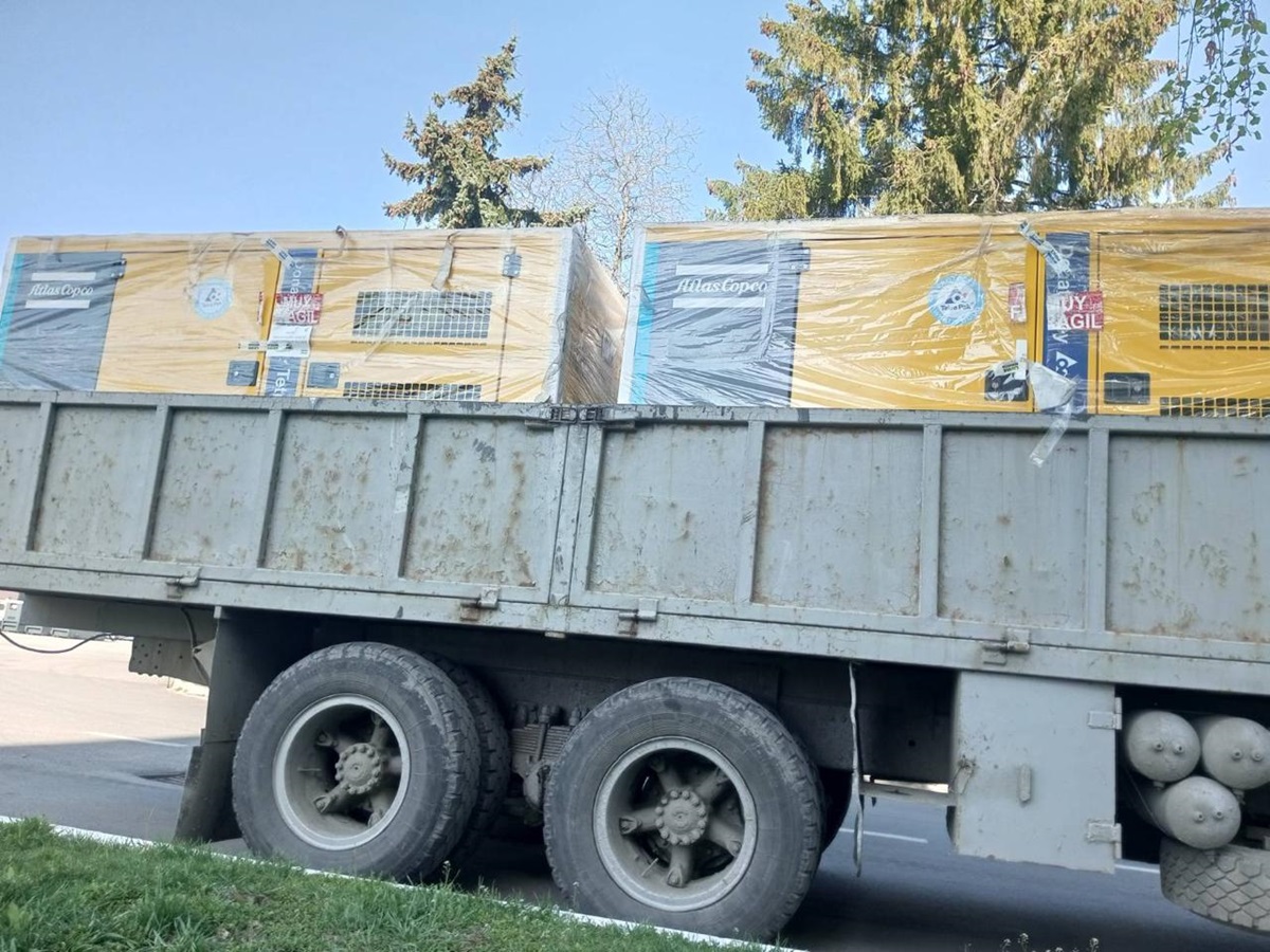 Новини України - УЗ отримала електростанції резервного живлення від Нідерландів і Швейцарії