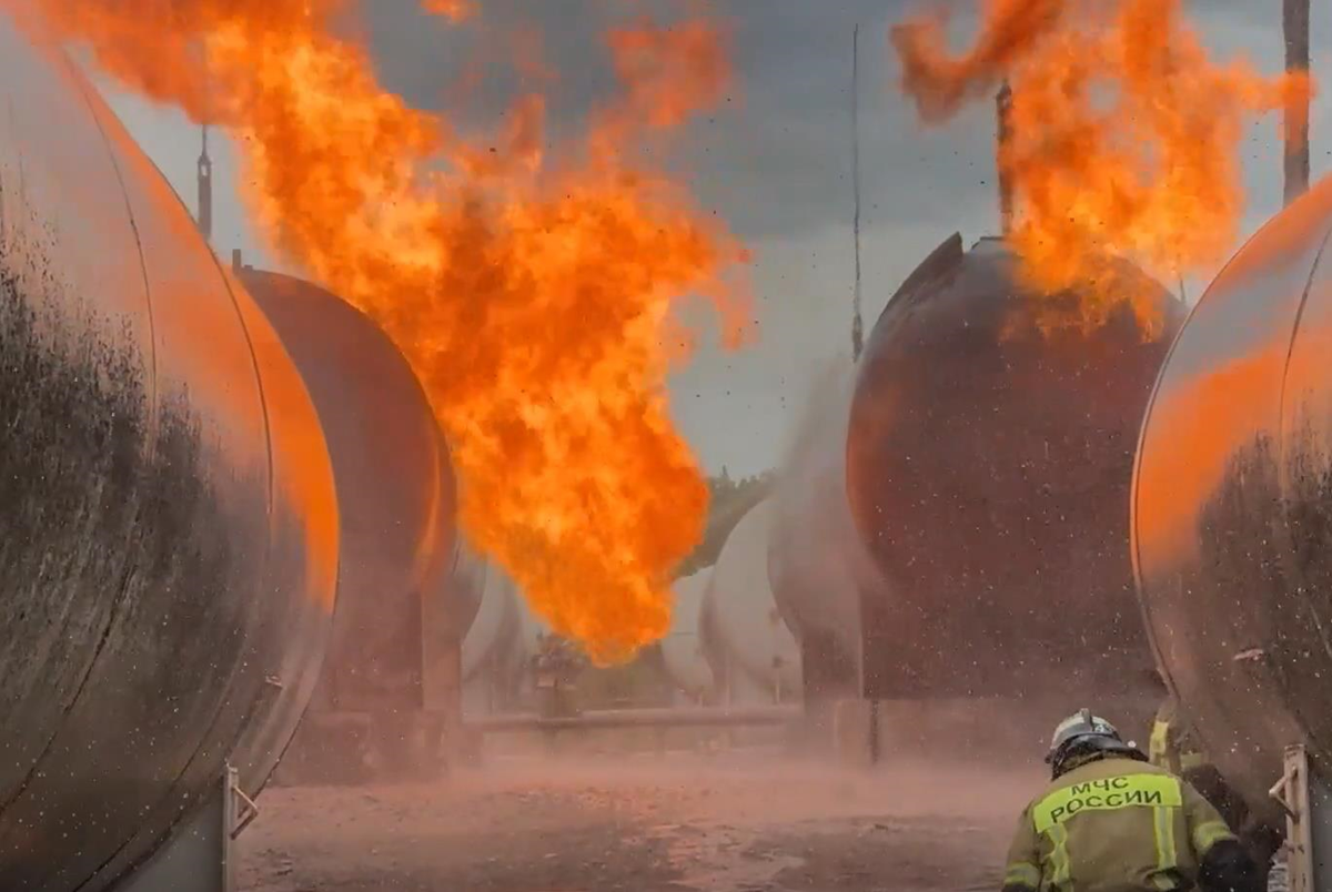 Новини України - В окупованому Єнакієвому вдарили по газонакопичувальній станції - ЗМІ