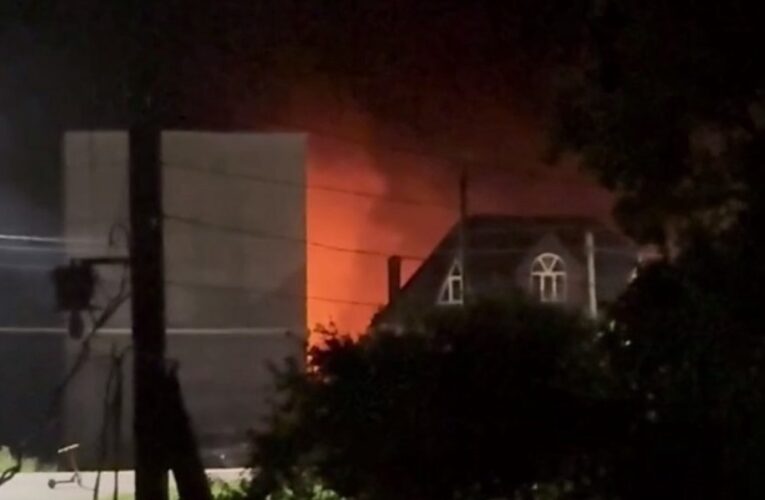 В Рильську дрон вдарив по готелю з російськими військовими