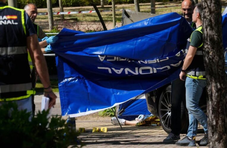 З’явилися фото і відео з місця вбивства Портнова