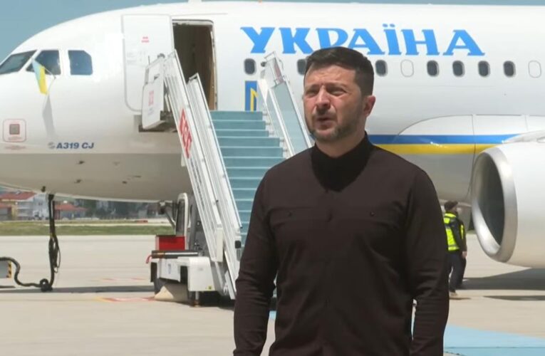 Зеленський прибув до столиці Туреччини