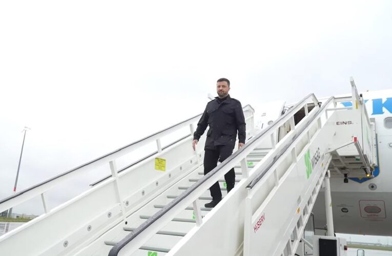 Зеленський прибув з візитом у Берлін