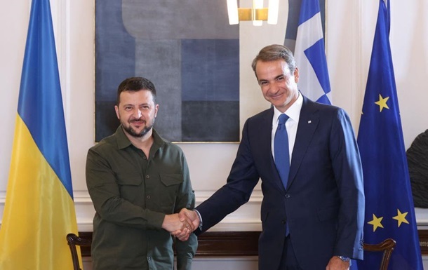 Новини України - Зеленський провів переговори з прем'єром Греції