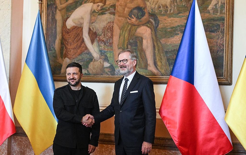 Новини України - Зеленський проводить переговори з прем’єром Чехії