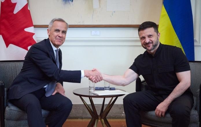 Новини України - Зеленський зустрівся з новим прем'єром Канади