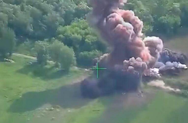 ЗСУ знищили російську РСЗВ Град з 40 ракетами