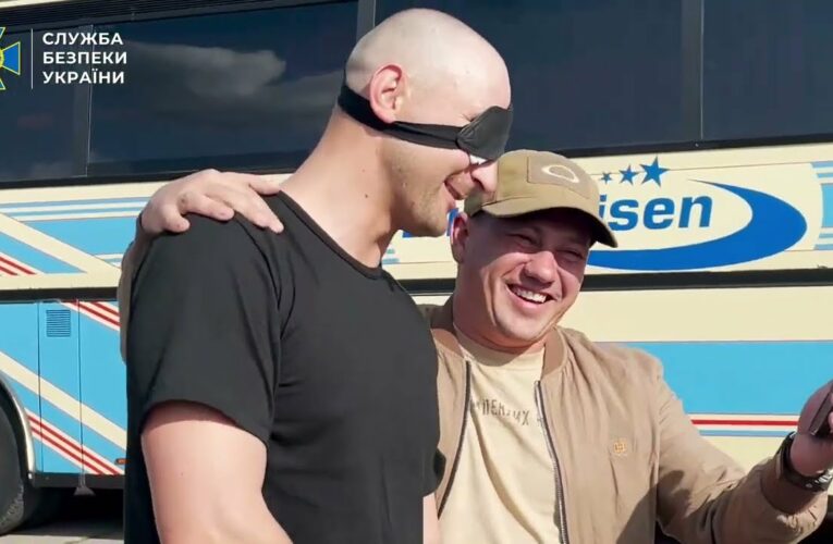 СБУ показала ексклюзивне відео з обміну полонених 10 червня