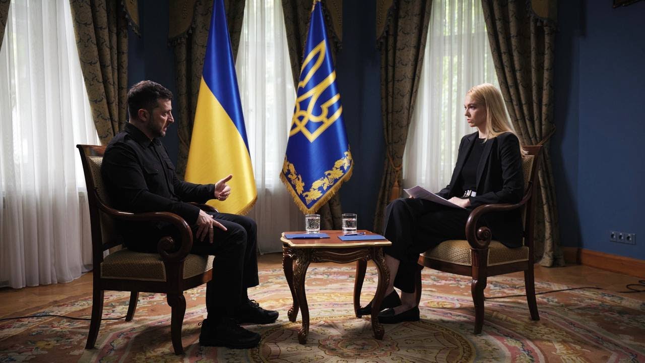 Інтерв’ю Володимира Зеленського для американського телеканалу Newsmax