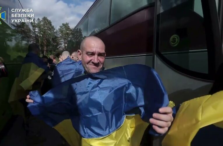СБУ показала ексклюзивне відео обміну полоненими 26 червня