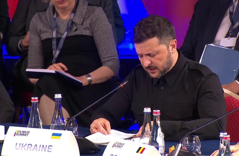 Участь Володимира Зеленського у Вільнюському саміті «Бухарестської дев’ятки» й нордичних країн