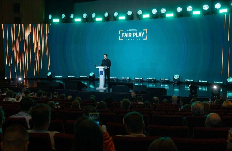 Володимир Зеленський взяв участь у конференції Fair Play
