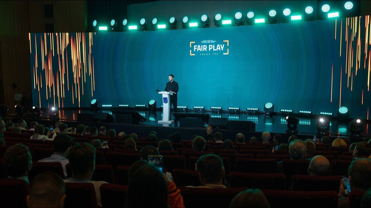 Володимир Зеленський взяв участь у конференції Fair Play