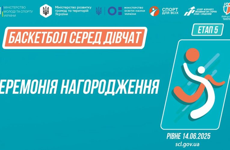 Церемонія нагородження | Баскетбол | Дівчата 5-9 та 9-11 класів | Пліч-о-пліч: Етап 5